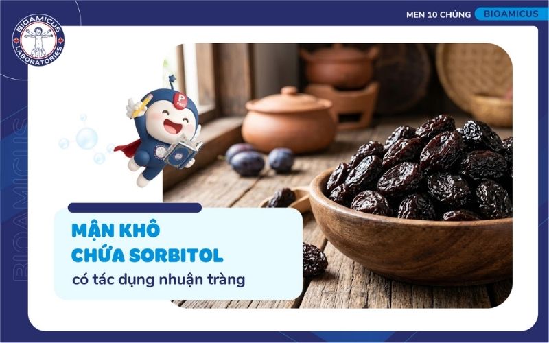 Mận khô trị táo bón ở trẻ
