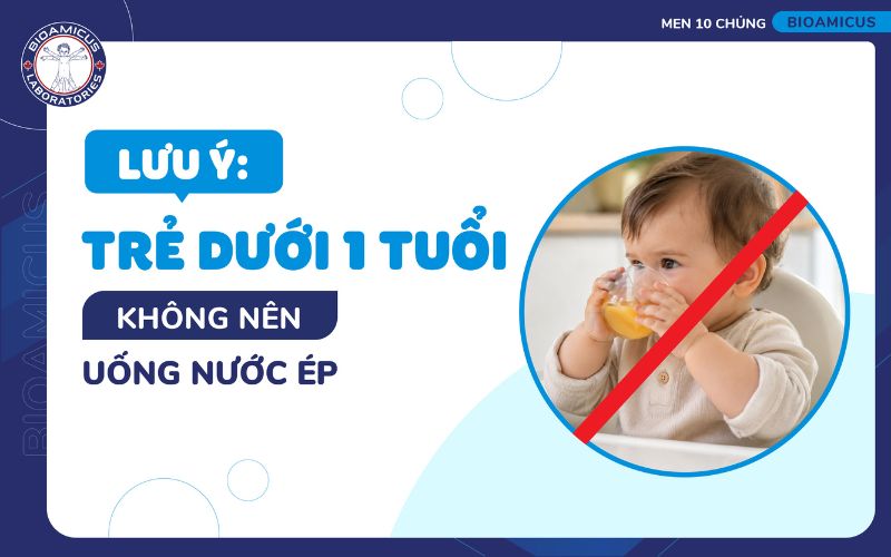 Lưu &yacute; về lứa tuổi c&oacute; thể uống nước &eacute;p