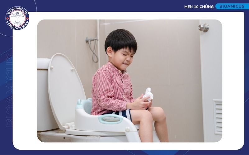 Táo bón chức năng ở trẻ