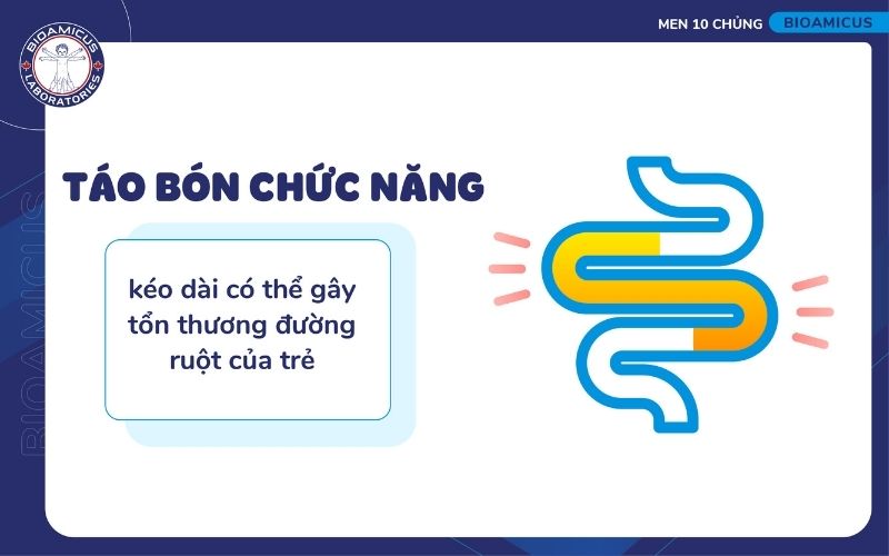 Táo bón chức năng kéo dài có thể gây nguy hiểm