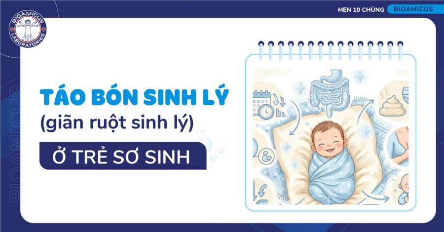 Táo bón sinh lý ở trẻ sơ sinh: Cách nhận biết nhanh nhất