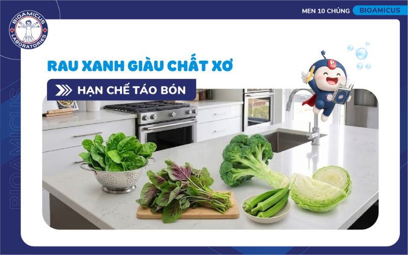 trẻ t&aacute;o b&oacute;n n&ecirc;n ăn nhiều rau xanh