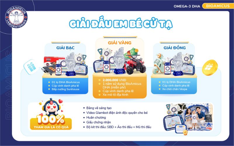 giải đấu em b&eacute; cử tạ với tổng gi&aacute; trị giải thưởng 500 triệu đồng