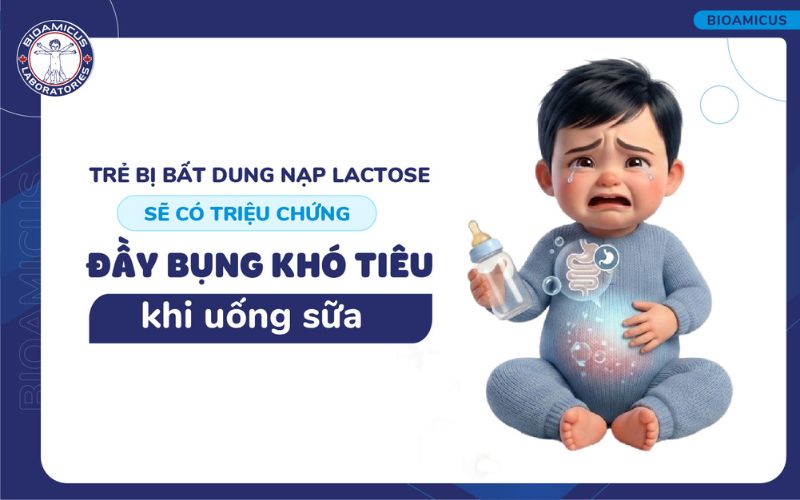 Bất dung nạp lactose c&oacute; thể g&acirc;y đầy bụng kh&oacute; ti&ecirc;u