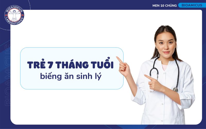 Trẻ 7 th&aacute;ng biếng ăn sinh l&yacute; do nhiều nguy&ecirc;n nh&acirc;n