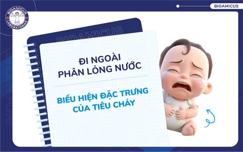 Trẻ sơ sinh ti&ecirc;u chảy đi ngo&agrave;i ph&acirc;n lỏng nước
