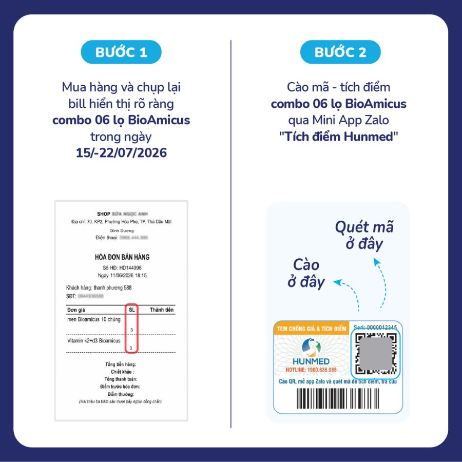 c&aacute;c bước mua 6 tặng 1 bioamicus
