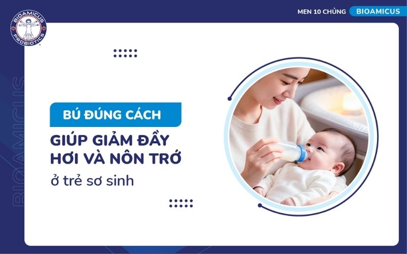 B&uacute; đ&uacute;ng c&aacute;ch gi&uacute;p giảm n&ocirc;n trớ