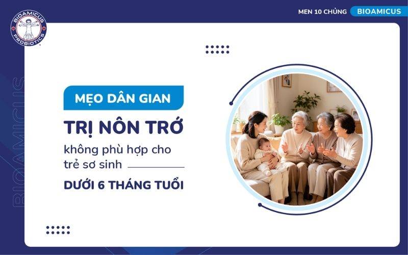 Cần cẩn trọng khi d&ugrave;ng mẹo d&acirc;n gian chữa n&ocirc;n trớ cho trẻ sơ sinh
