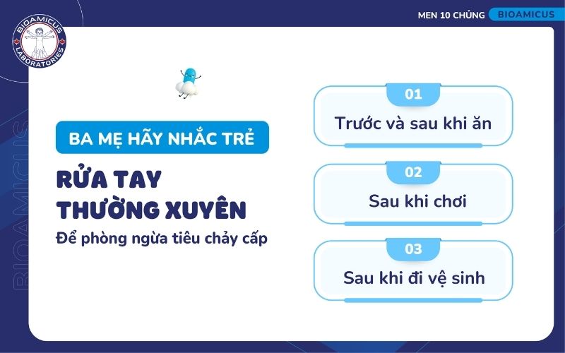 Vệ sinh tay sạch sẽ g&oacute;p phần ph&ograve;ng ngừa ti&ecirc;u chảy cấp
