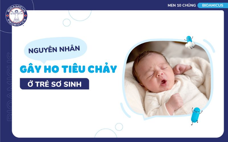 Nguyên nhân gây ho tiêu chảy ở trẻ