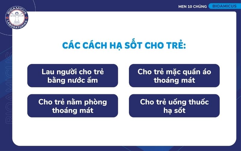 C&aacute;ch hạ sốt cho trẻ
