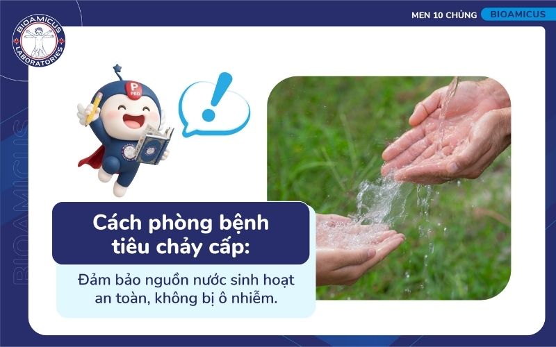 Đảm bảo nguồn nước sạch gi&uacute;p ph&ograve;ng ngừa ti&ecirc;u chảy cấp