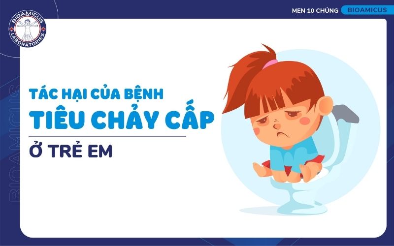 T&aacute;c hại của ti&ecirc;u chảy cấp ở trẻ