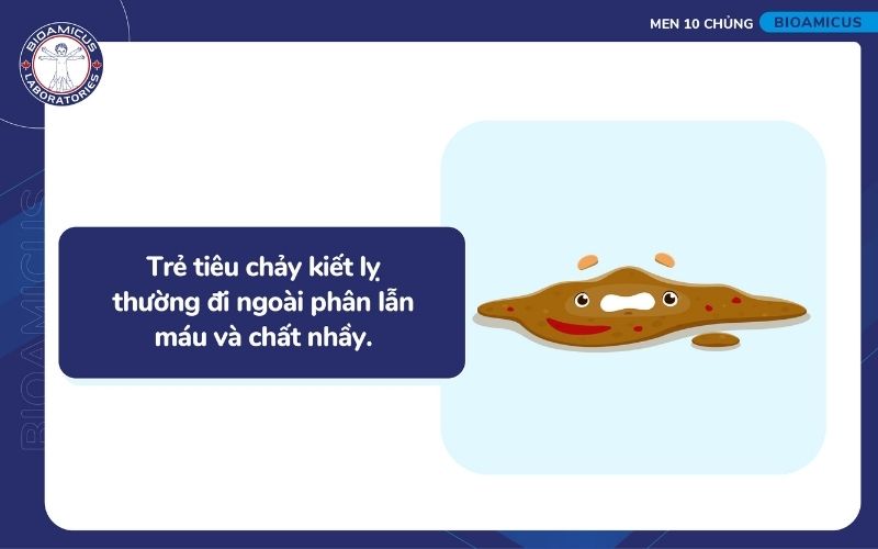 Dấu hiệu ti&ecirc;u chảy kiết lỵ