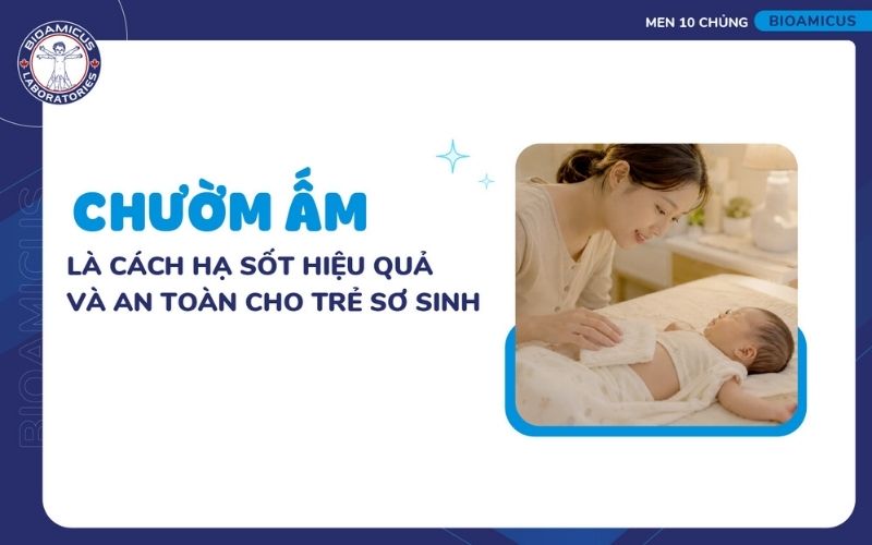 Hạ sốt cho trẻ ti&ecirc;u chảy nhiễm khuẩn