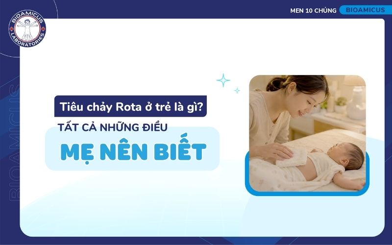 Tiêu chảy Rota ở trẻ