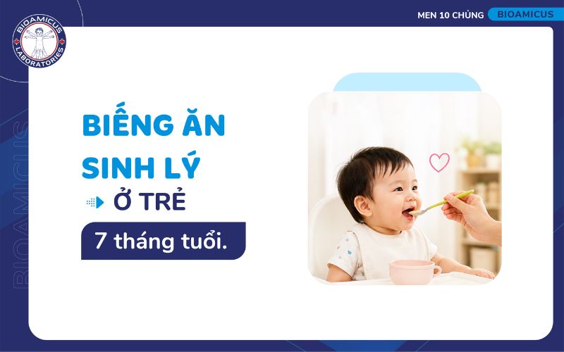 Biếng ăn sinh l&yacute; ở trẻ 7 th&aacute;ng