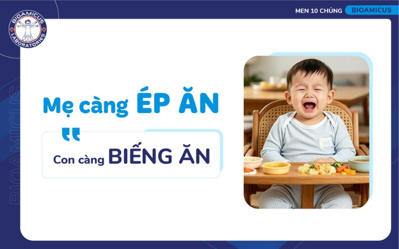 &Eacute;p trẻ ăn qu&aacute; mức sẽ khiến con biếng ăn nặng hơn