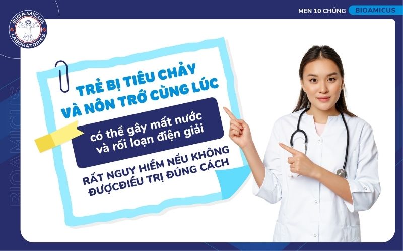 Ti&ecirc;u chảy v&agrave; n&ocirc;n trớ k&eacute;o d&agrave;i c&oacute; thể g&acirc;y nguy hiểm