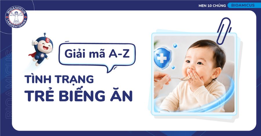 Trẻ biếng ăn: Giải mã từ A-Z và cách khắc phục hiệu quả