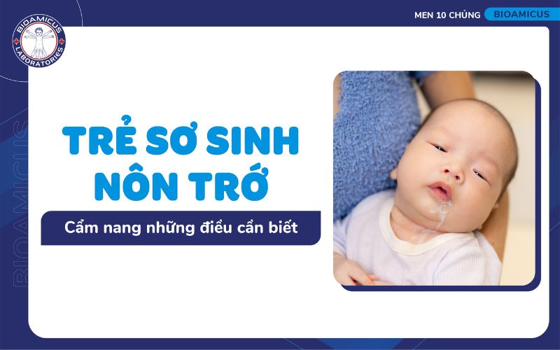 Trẻ sơ sinh bị nôn trớ