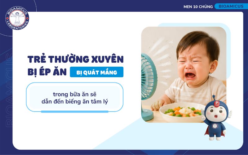 Trẻ bị &eacute;p ăn c&oacute; thể dẫn đến biếng ăn t&acirc;m l&yacute;