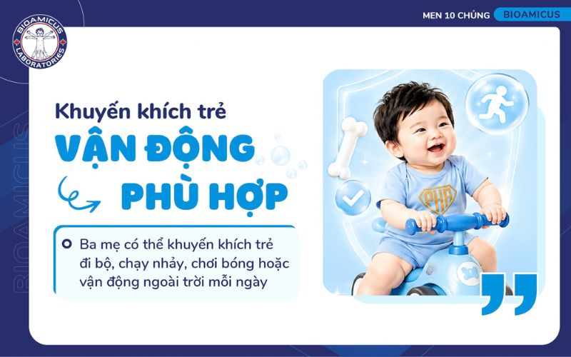 Vận động ph&ugrave; hợp l&agrave; c&aacute;ch trị t&aacute;o b&oacute;n cho trẻ 2 tuổi tại nh&agrave; hiệu quả 