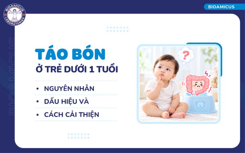 T&aacute;o b&oacute;n ở trẻ dưới 1 tuổi: Nguy&ecirc;n nh&acirc;n, dấu hiệu nhận biết v&agrave; c&aacute;ch xử l&yacute; an to&agrave;n