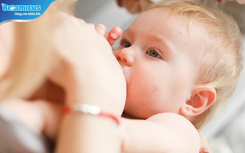 Cho trẻ sinh non uống sữa mẹ trong ít nhất 6 tháng đầu