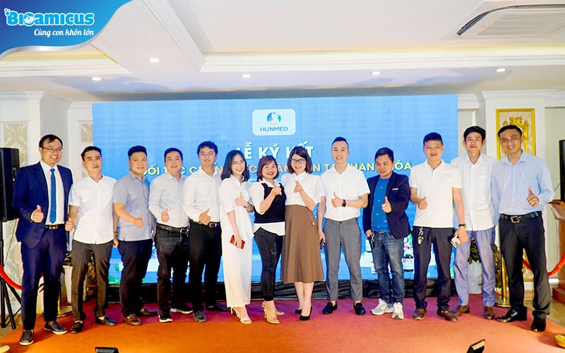 lễ ký kết hợp tác BioAmicus Việt Nam