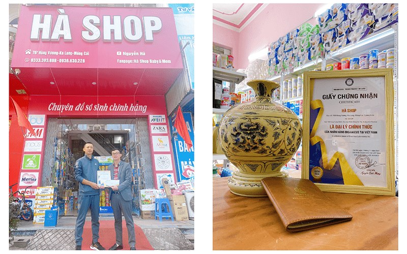 trạm dinh dưỡng số 3 tại Hà shop