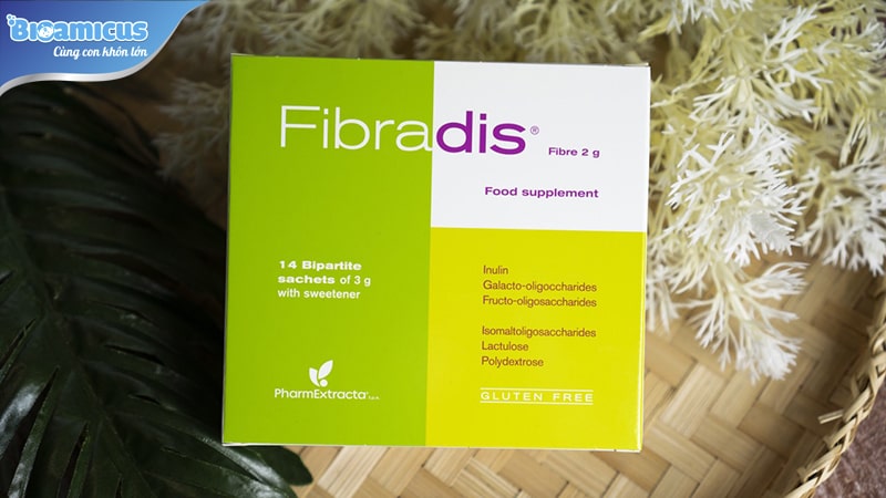Fibradis phòng rối loạn tiêu hóa ở trẻ