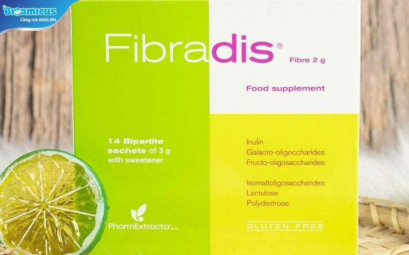 Fibradis là chất xơ hòa tan giảm táo bón