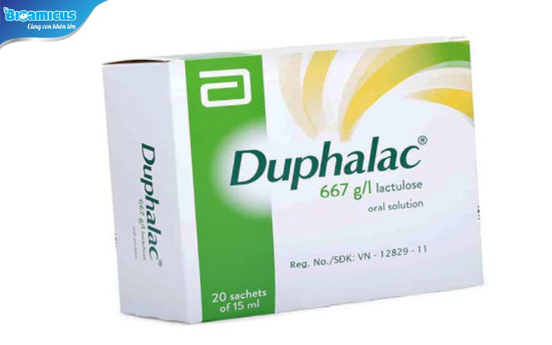 Duphalac là thuốc nhuận tràng thẩm thấu trị táo bón 