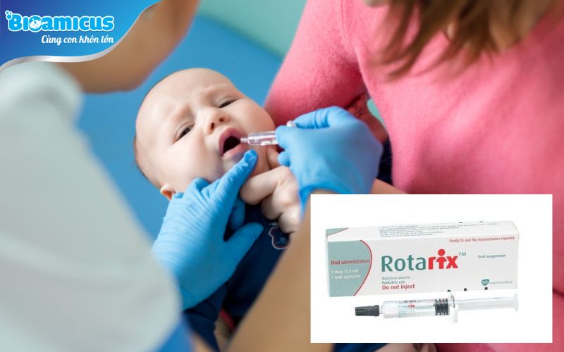chủng ngừa tiêu chảy cấp bằng vaccin Rota