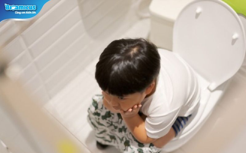 đau bụng tiêu chảy ở trẻ em