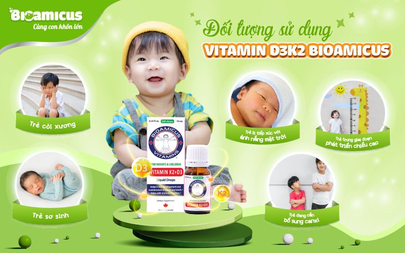 vitamin d3k2 bioamicus dùng được cho nhiều đối tượng